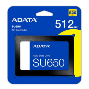 DISCO SSD ADATA SU650 2.5 512GB DISCO SSD ADATA SU650 2.5 512GB