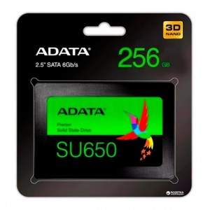 DISCO SSD ADATA SU650 2.5 256GB DISCO SSD ADATA SU650 2.5 256GB