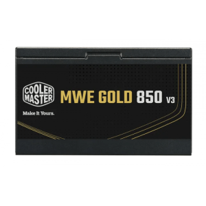 FUENTE COOLER MASTER MWE GOLD 850W V3 NM FR (No Modular) FUENTE COOLER MASTER MWE GOLD 850W V3 NM FR (No Modular)