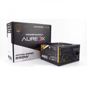 FUENTE GAMER AUREOX 550W BRONZE 80+PSU FUENTE GAMER AUREOX 550W BRONZE 80+PSU