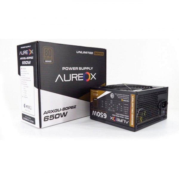 FUENTE GAMER AUREOX 650W BRONZE 80+PSU FUENTE GAMER AUREOX 650W BRONZE 80+PSU