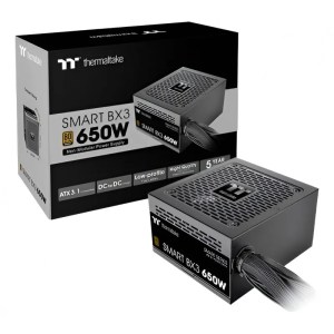 FUENTE GAMER THERMALTAKE SMART BX3 650W 80 PLUS BRONZE FUENTE GAMER THERMALTAKE SMART BX3 650W 80 PLUS BRONZE