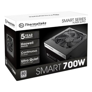 FUENTE THERMALTAKE SMART 700W 80 PLUS WHITE FUENTE THERMALTAKE SMART 700W 80 PLUS WHITE