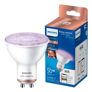 LAMPARA PHILIPS WFB LED SMART RGB 50W GU10 LAMPARA PHILIPS WFB LED SMART RGB 50W GU10