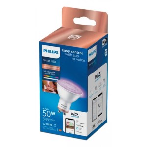 LAMPARA PHILIPS WFB RGB 50W GU10 1PF/6 LAMPARA PHILIPS WFB RGB 50W GU10 1PF/6