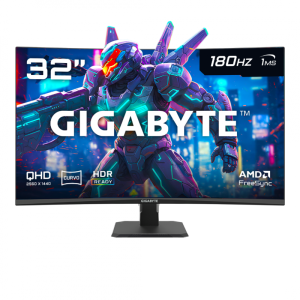 MONITOR GAMER GIGABYTE 32 GS32QCA MONITOR GAMER GIGABYTE 32 GS32QCA