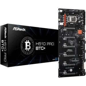 MOTHER ASROCK (LGA1200) H510 PRO BTC+ MINERIA PCI-Ex6 MOTHER ASROCK (LGA1200) H510 PRO BTC+ MINERIA PCI-Ex6