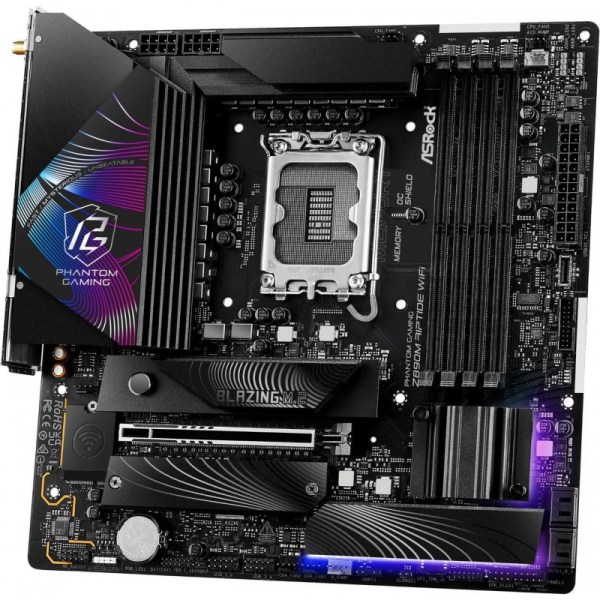 MOTHER ASROCK (LGA1851) Z890M RIPTIDE WIFI MOTHER ASROCK (LGA1851) Z890M RIPTIDE WIFI
