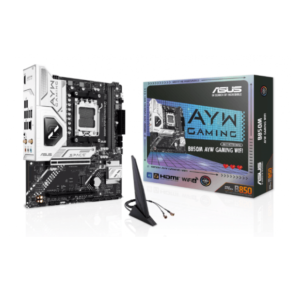 MOTHER ASUS (AM5) B850M AYW GAMING WIFI MOTHER ASUS (AM5) B850M AYW GAMING WIFI