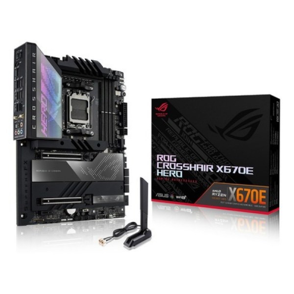 MOTHER ASUS (AM5) ROG CROSSHAIR X670E HERO MOTHER ASUS (AM5) ROG CROSSHAIR X670E HERO