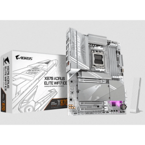 MOTHER GIGABYTE (AM5) X870M A ELITE WF7 ICE MOTHER GIGABYTE (AM5) X870M A ELITE WF7 ICE