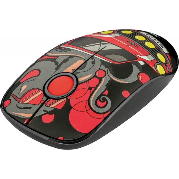 MOUSE TRUST SKETCH SILENT WIRELESS RED MOUSE TRUST SKETCH SILENT WIRELESS RED