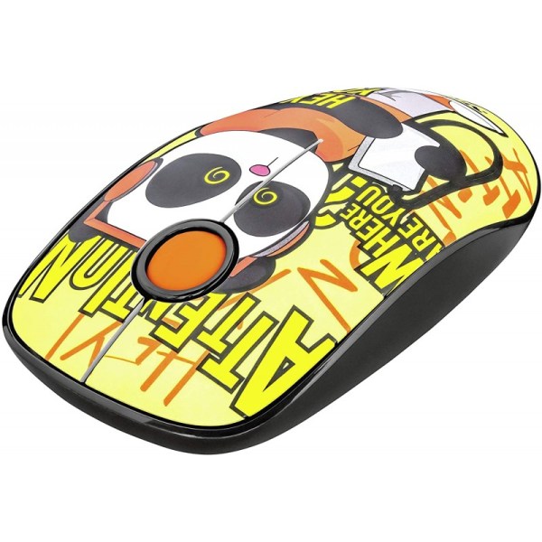 MOUSE TRUST SKETCH SILENT WIRELESS YELLOW MOUSE TRUST SKETCH SILENT WIRELESS YELLOW