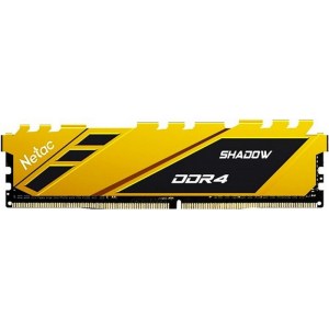 MEMORIA NETAC SHADOW DDR4 3200 16GB C16 YELLOW MEMORIA NETAC SHADOW DDR4 3200 16GB C16 YELLOW