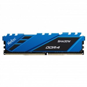 MEMORIA NETAC SHADOW DDR4 3200 8GB C16 BLUE MEMORIA NETAC SHADOW DDR4 3200 8GB C16 BLUE