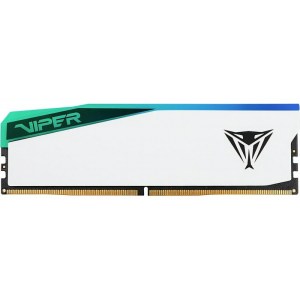 MEMORIA PATRIOT DDR5 VIPER ELITE 5 32GB 6000 MHZ RGB CL42 WHITE SINGLE PE000940 MEMORIA PATRIOT DDR5 VIPER ELITE 5 32GB 6000 MHZ RGB CL42 WHITE SINGLE PE000940