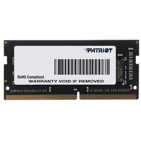 MEMORIA PATRIOT SIGNATURE LINE SODIMM 8 GB 3200 MHZ PS001568 MEMORIA PATRIOT SIGNATURE LINE SODIMM 8 GB 3200 MHZ PS001568
