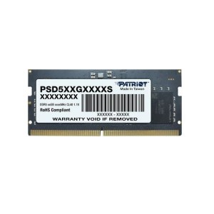 MEMORIA PATRIOT SIGNATURE LINE SODIMM DDR5 16GB 4800MT/S PS001642 MEMORIA PATRIOT SIGNATURE LINE SODIMM DDR5 16GB 4800MT/S PS001642
