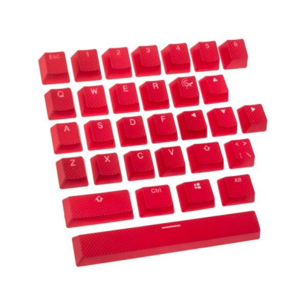 SET 31 TECLAS DUCKY GOMA TRASLUCIDAS ROJAS RED SET 31 TECLAS DUCKY GOMA TRASLUCIDAS ROJAS RED
