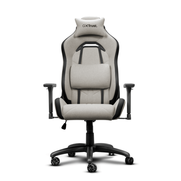 SILLA GAMER TRUST RUYA GXT723 FABRIC TELA BEIGE SILLA GAMER TRUST RUYA GXT723 FABRIC TELA BEIGE