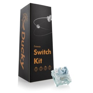 SWITCH KIT DUCKY TTC BLUISH WHITE SWITCH KIT DUCKY TTC BLUISH WHITE