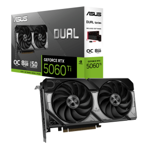 PLACA DE VIDEO ASUS DUAL RTX 5060TI O 8GB PLACA DE VIDEO ASUS DUAL RTX 5060TI O 8GB