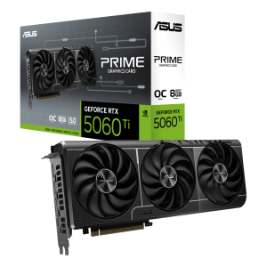 PLACA DE VIDEO ASUS PRIME RTX 5060TI O8GB PLACA DE VIDEO ASUS PRIME RTX 5060TI O8GB