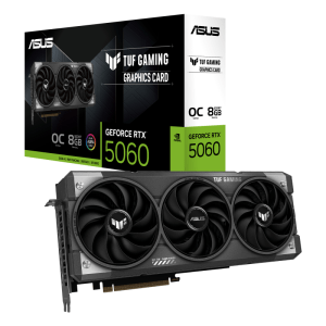 PLACA DE VIDEO ASUS TUF RTX 5060 O8G-GAMING PLACA DE VIDEO ASUS TUF RTX 5060 O8G-GAMING