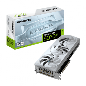PLACA DE VIDEO GIGABYTE RTX 5070TI EAGLE ICE 16GB PLACA DE VIDEO GIGABYTE RTX 5070TI EAGLE ICE 16GB