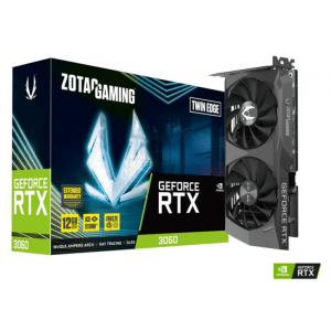 PLACA DE VIDEO ZOTAC RTX 3060 12GB TWIN EDGE PLACA DE VIDEO ZOTAC RTX 3060 12GB TWIN EDGE