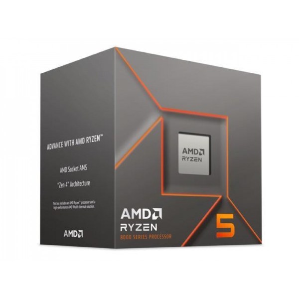 PROCESADOR AMD (AM5) RYZEN 5 8400F C/COOLER PROCESADOR AMD (AM5) RYZEN 5 8400F C/COOLER
