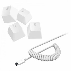 RAZER KEYCAP SET CON CABLE MERCURY WHITE RAZER KEYCAP SET CON CABLE MERCURY WHITE