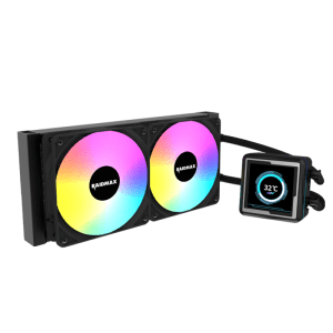 WATER COOLER CPU RAIDMAX LM240 RGB LCD DISPLAY BLACK WATER COOLER CPU RAIDMAX LM240 RGB LCD DISPLAY BLACK