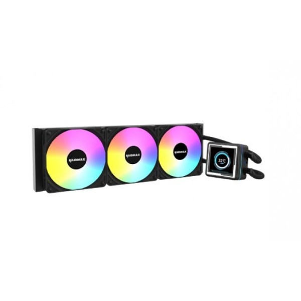 WATER COOLER CPU RAIDMAX LM360 RGB LCD DISPLAY BLACK WATER COOLER CPU RAIDMAX LM360 RGB LCD DISPLAY BLACK