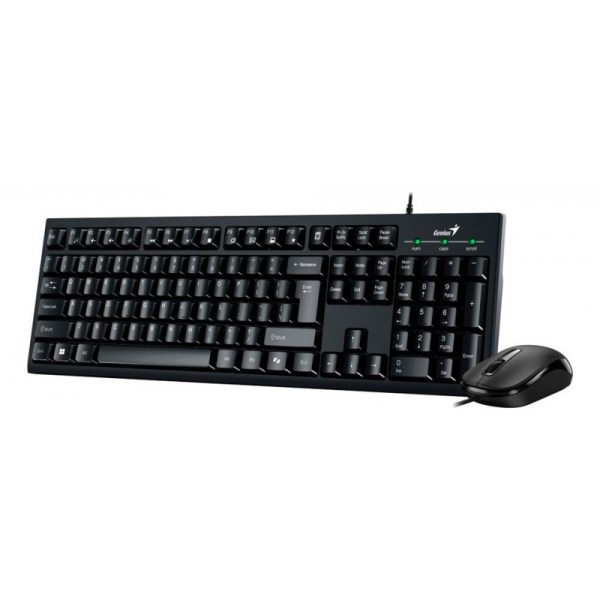 TECLADO + MOUSE COMBO USB GENIUS KM-100SE BLACK SP TECLADO + MOUSE COMBO USB GENIUS KM-100SE BLACK SP