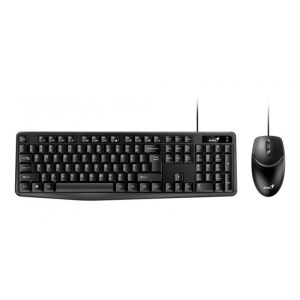 TECLADO + MOUSE COMBO USB GENIUS KM-170 BLACK TECLADO + MOUSE COMBO USB GENIUS KM-170 BLACK