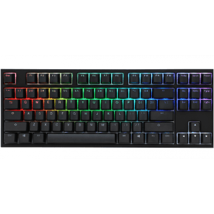 TECLADO GAMER DUCKY ONE 2 RGB TKL BLACK KAILH JADE SWITCH DOUBLE SHOT PBT MECANICO TECLADO GAMER DUCKY ONE 2 RGB TKL BLACK KAILH JADE SWITCH DOUBLE SHOT PBT MECANICO
