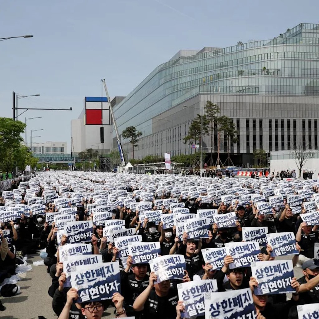 Corée du Sud : Samsung sous la menace d’une grève monstre Corée du Sud : Samsung sous la menace d’une grève monstre