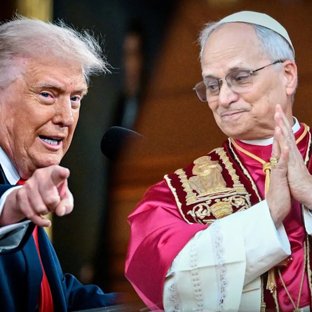 Entre Donald Trump et le pape Léon XIV, des désaccords qui remontent bien avant la guerre en Iran Entre Donald Trump et le pape Léon XIV, des désaccords qui remontent bien avant la guerre en Iran