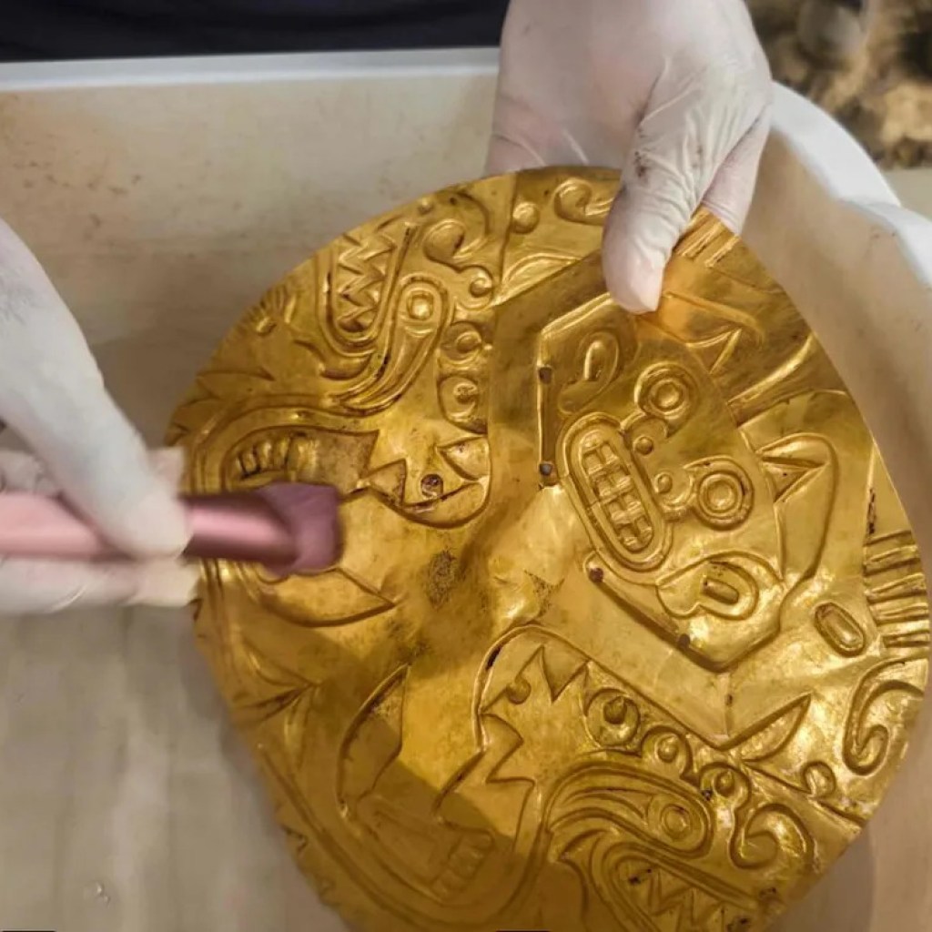 La découverte d’une tombe millénaire “réécrit l’histoire préhispanique” du Panama La découverte d’une tombe millénaire “réécrit l’histoire préhispanique” du Panama