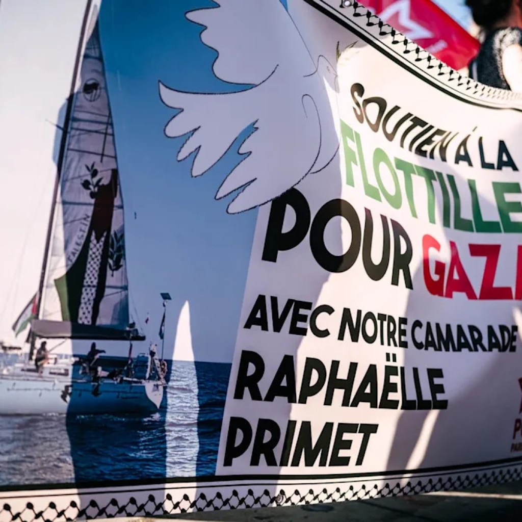 L’élue communiste Raphaëlle Primet, arrêtée sur la flotille pour Gaza, a été libérée L’élue communiste Raphaëlle Primet, arrêtée sur la flotille pour Gaza, a été libérée