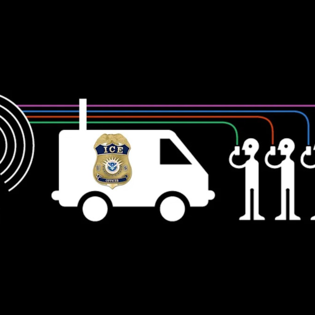 Aux États-Unis, ces véhicules de la police de l’immigration disposent d’un outil effrayant Aux États-Unis, ces véhicules de la police de l’immigration disposent d’un outil effrayant