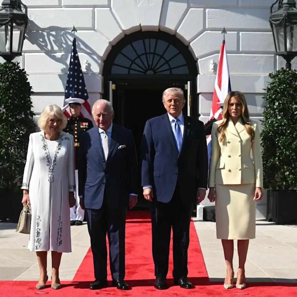 Le roi Charles III accueilli par Donald Trump à la Maison Blanche pour apaiser les relations entre Londres et Washington Le roi Charles III accueilli par Donald Trump à la Maison Blanche pour apaiser les relations entre Londres et Washington