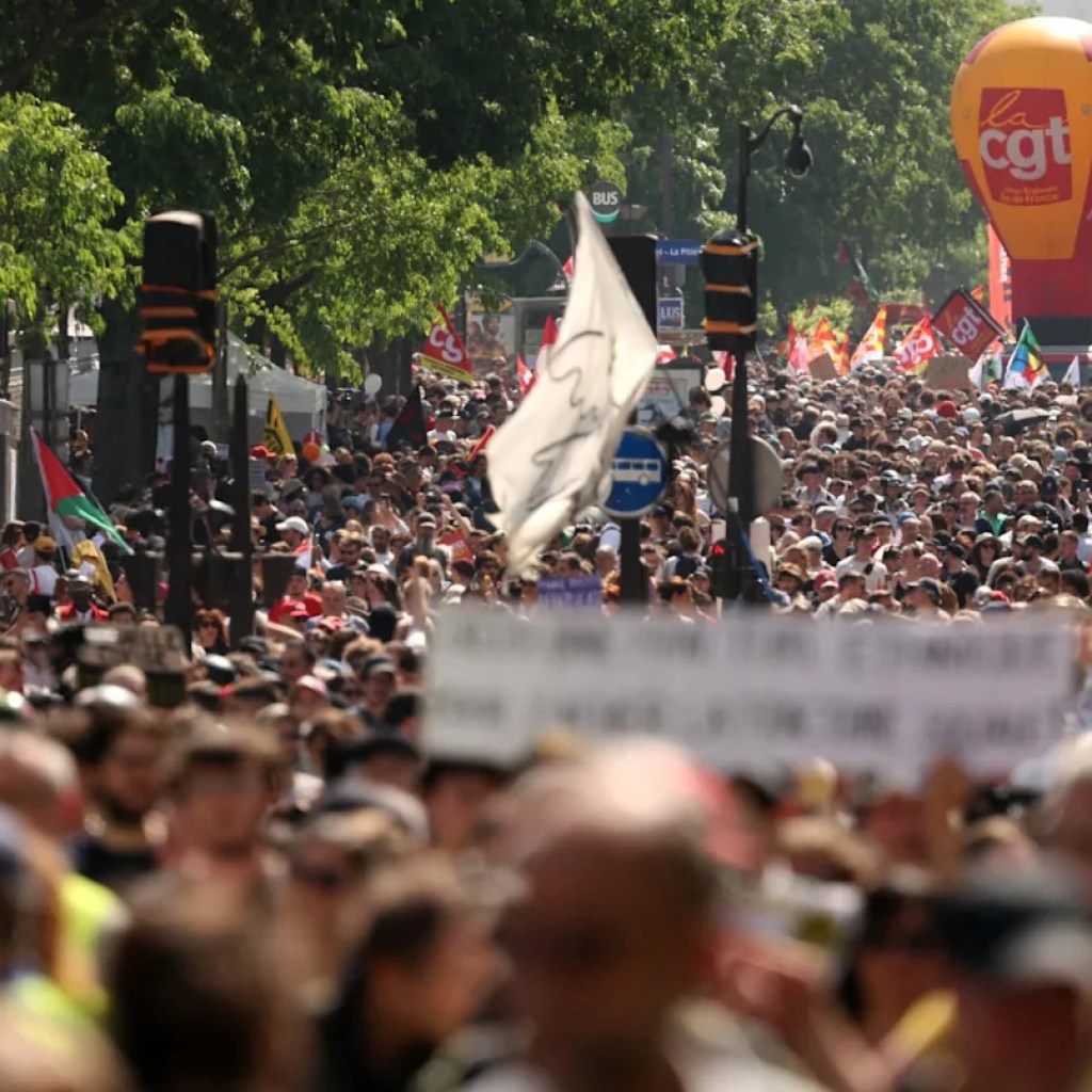 1er-Mai: autour de 150.000 manifestants prévus en France, sans « risque majeur » identifié 1er-Mai: autour de 150.000 manifestants prévus en France, sans « risque majeur » identifié