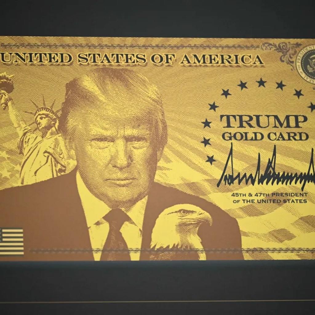 La « carte dorée » de Donald Trump, permettant de faciliter l’immigration contre un million de dollars, entre en vigueur La « carte dorée » de Donald Trump, permettant de faciliter l’immigration contre un million de dollars, entre en vigueur