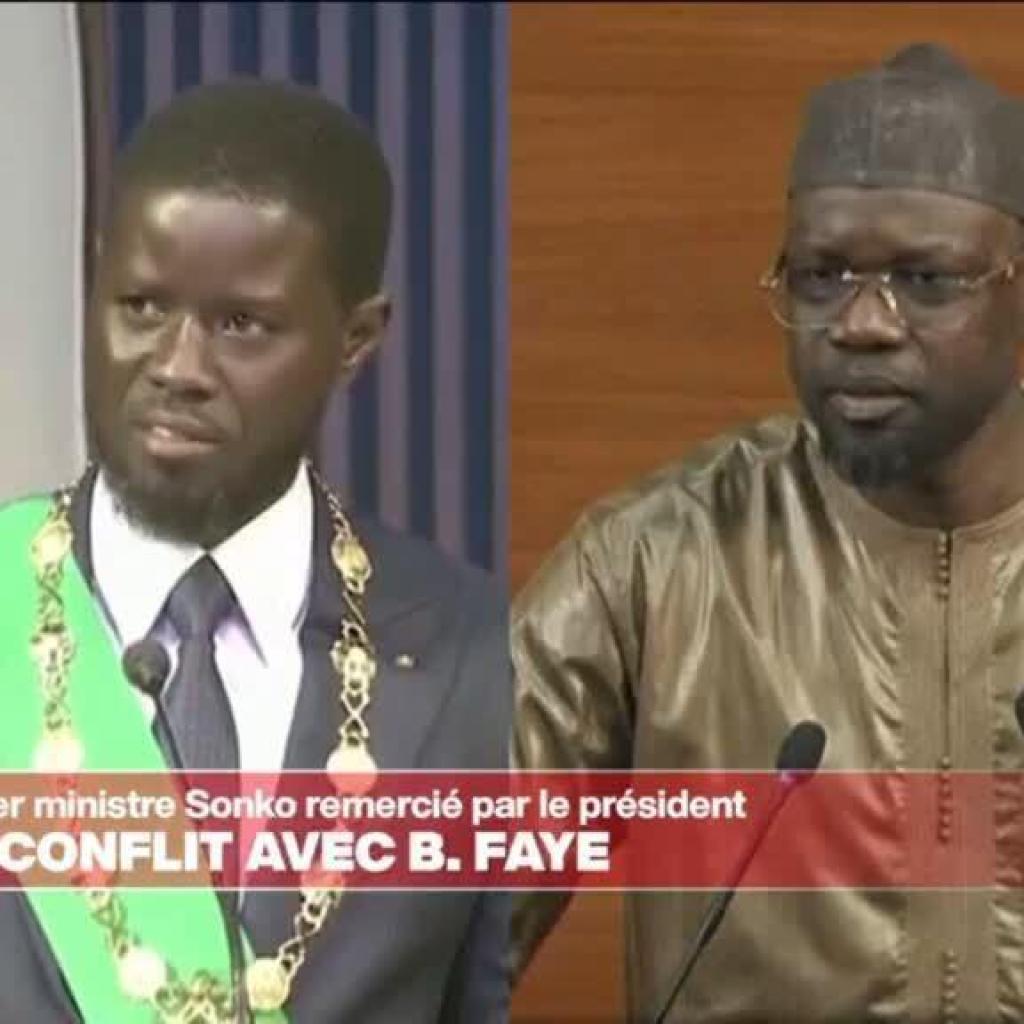 Sénégal : le Premier ministre Ousmane Sonko remercié par le président Sénégal : le Premier ministre Ousmane Sonko remercié par le président