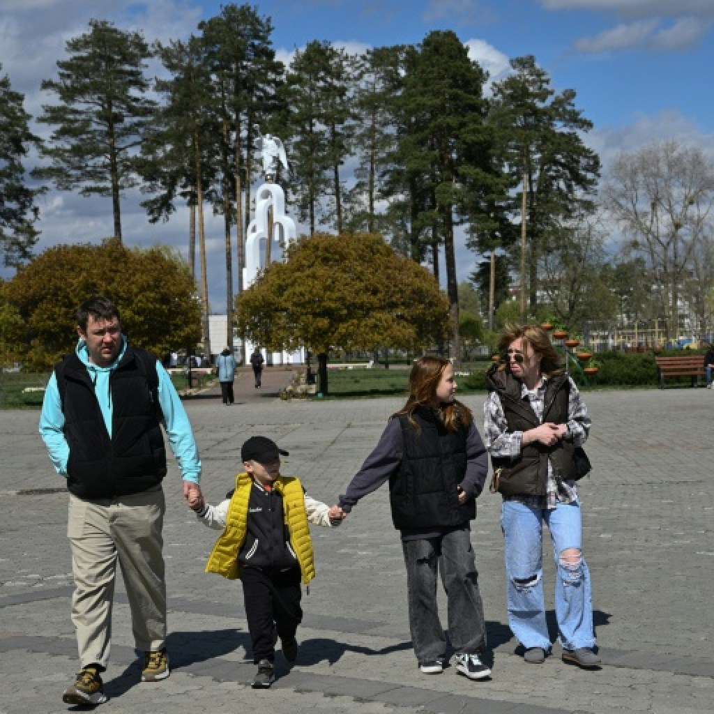 Ukraine: à Slavoutytch, cité vestige de l’URSS, les déplacés de Tchernobyl accueillent ceux de l’invasion russe Ukraine: à Slavoutytch, cité vestige de l’URSS, les déplacés de Tchernobyl accueillent ceux de l’invasion russe
