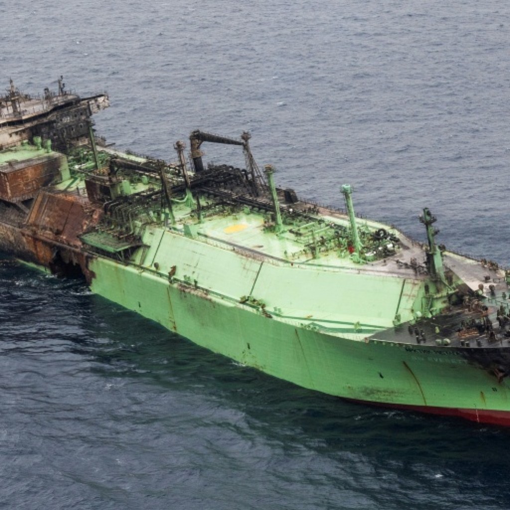 Méthanier russe à la dérive en Méditerranée : aucun signe de dispersion des hydrocarbures Méthanier russe à la dérive en Méditerranée : aucun signe de dispersion des hydrocarbures