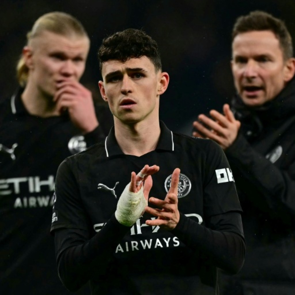 Angleterre: Manchester City freiné, Aston Villa fauché, Arsenal jubile Angleterre: Manchester City freiné, Aston Villa fauché, Arsenal jubile