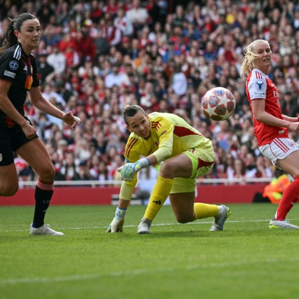 Ligue des champions féminine: l’OL Lyonnes plombé à Arsenal Ligue des champions féminine: l’OL Lyonnes plombé à Arsenal